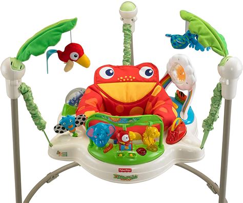 The <strong>Jumperoo</strong> is a product from <strong>Fisher Price</strong> that babies who are starting to move on their own can begin to use. . Fisher and price jumperoo rainforest